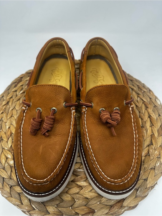 Sperry Gold Cup 1Eye Vibram Premium Nubuck Leather Boat Shoe Size 10 Men\'s main image 8